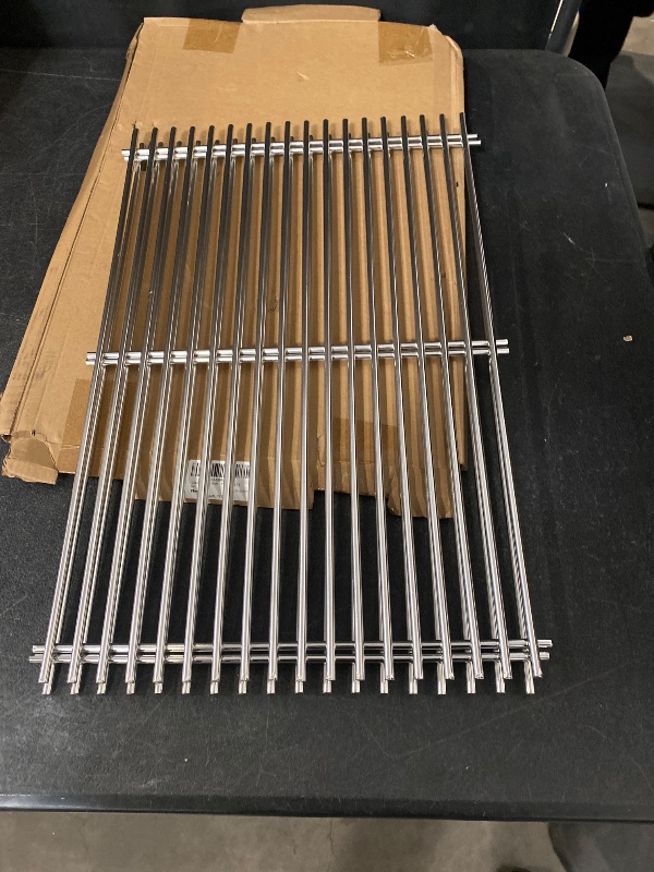 Photo 1 of 19.5 Inch Stainless Steel Cooking Grate for Home Depot Nexgrill 4 Burner 720-0830H, 720-0830D, 720-0783E, 720-0783C, BBQ Grids Grill Grates Replacement Parts for Kenmore Uniflame, Set of 2
