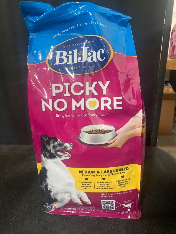 Photo 1 of Bil-Jac Picky No More Small Breed Chicken Liver Dry Dog Food 6 Pounds 