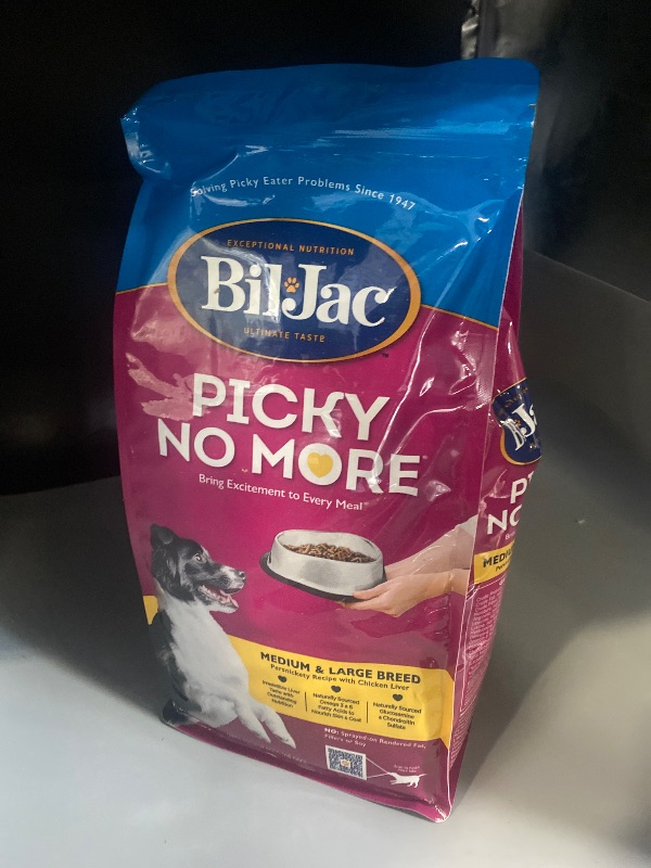 Photo 1 of Bil-Jac Picky No More Medium Breed Chicken Liver Recipe Dry Dog Food 6 Pounds