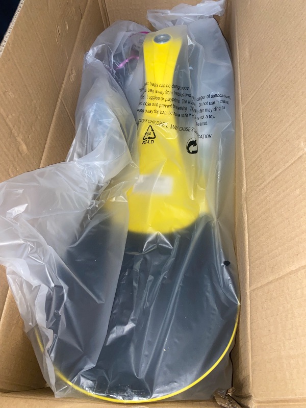 Photo 1 of Wiggle Car - Ride on Toy for Ages 3 and Up - Toddler Ride on Toys with no Batteries, Gears or Pedals Just Twist, Wiggle, and Go by Lil’ Rider (Yellow)