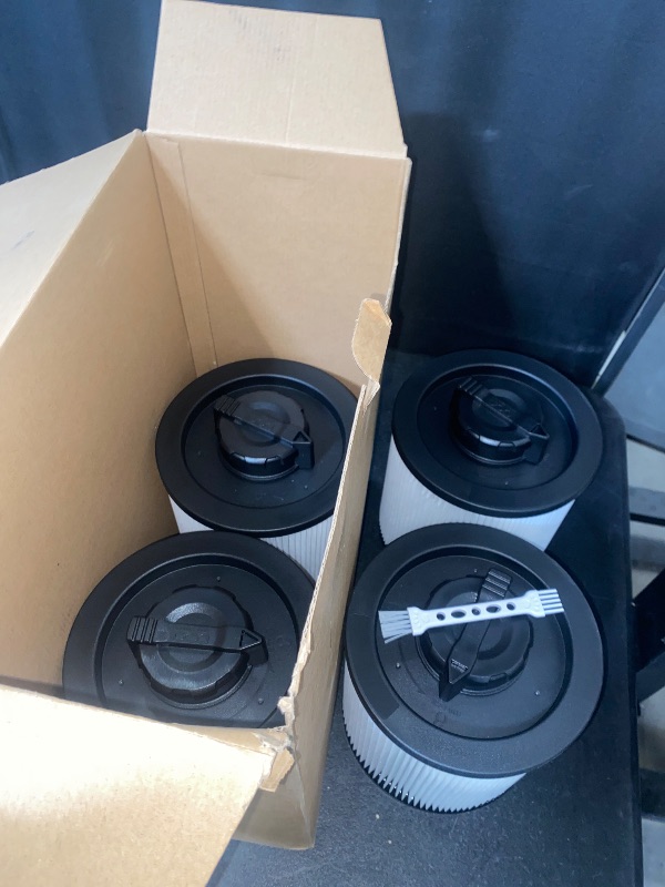Photo 1 of DXVC6910 Cartridge Filter for Dewalt Wet/Dry Vacuum 6-16 Gallon DXV06P DXVC6910 DXV09P DXV10P DXV10PL DXV10SA DXV12P DXV14P DXV16P, Washable Reusable High Efficiency Replacement Filter 4 Pack
