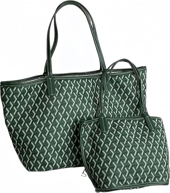 Photo 1 of CAIMIAO Women's Handbag New Vegetable Basket Bag Large-capacity Bucket Bag Shopping Bag Mummy Bag One Shoulder Portable Tote Bag (Color : Green)