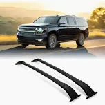 Photo 1 of ALAVENTE Roof Rack Crossbar Compatible with Chevrolet Tahoe/Suburban/GMC Yukon&Yukon XL/Cadillac Escalade&Escalade ESV 2021-2024 W/Side Rails 400lbs Adjustable Luggage Cargo Carrier Bar Rooftop