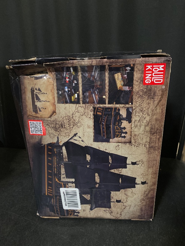 Photo 1 of Nueris Pirate Ship Model Building Blocks Sets - 5266+ Pieces MOC Large Black Pearl Boat Sailboat Construction Blocks Toys Model Kits - Halloween Gifts Ideas for Adults and 14+ Boys
