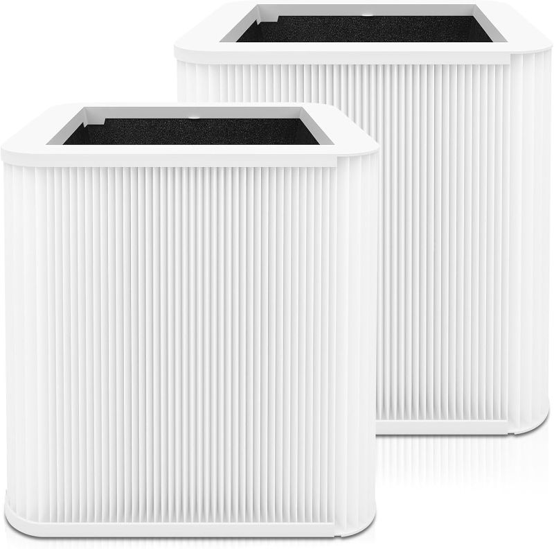 Photo 1 of 2 Pack 211+ Filter Replacement Compatible with 211+ Air Purifier, 2-Stage Filtration System of H13 True HEPA Filter for 211