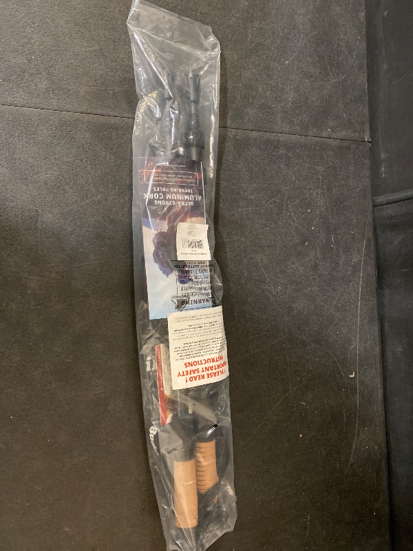 Photo 1 of TrailBuddy Trekking Poles - Lightweight, Collapsible Hiking Poles for Snowshoe & Backpacking Gear - Pair of 2 Walking Sticks for Hiking, 7075 Aluminum with Cork Grip