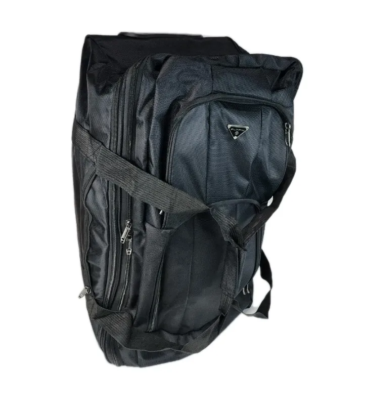 Photo 1 of Filippini Rolling Travel Bag Duffel with Wheels, Black