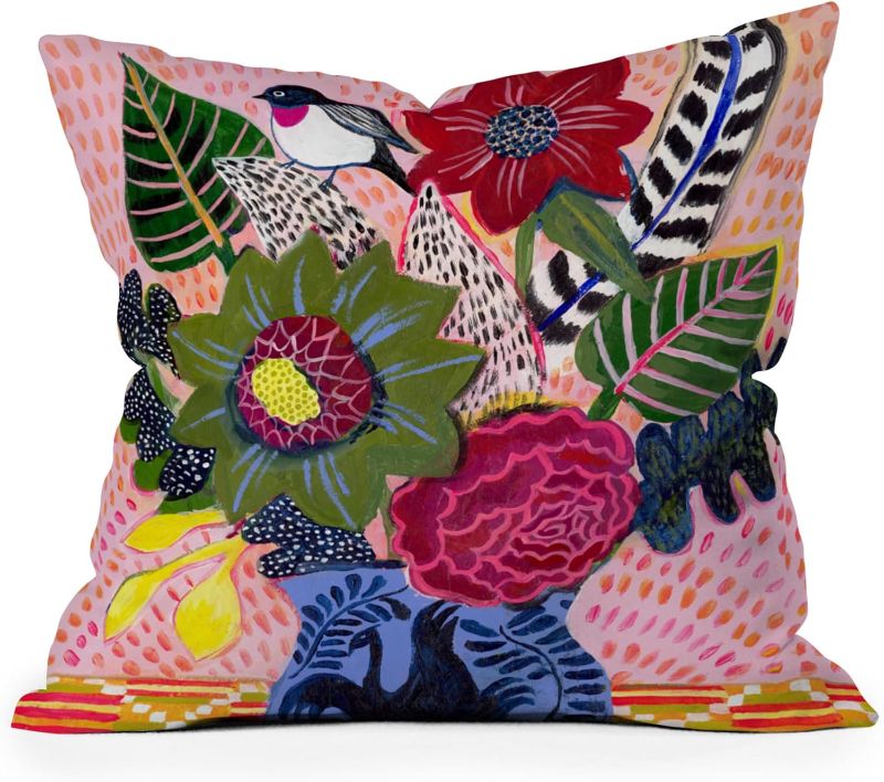 Photo 1 of Society6 Indoor Home Decor by Misha Blaise Design Throw Pillow, 16"x16", Celebrate The Day