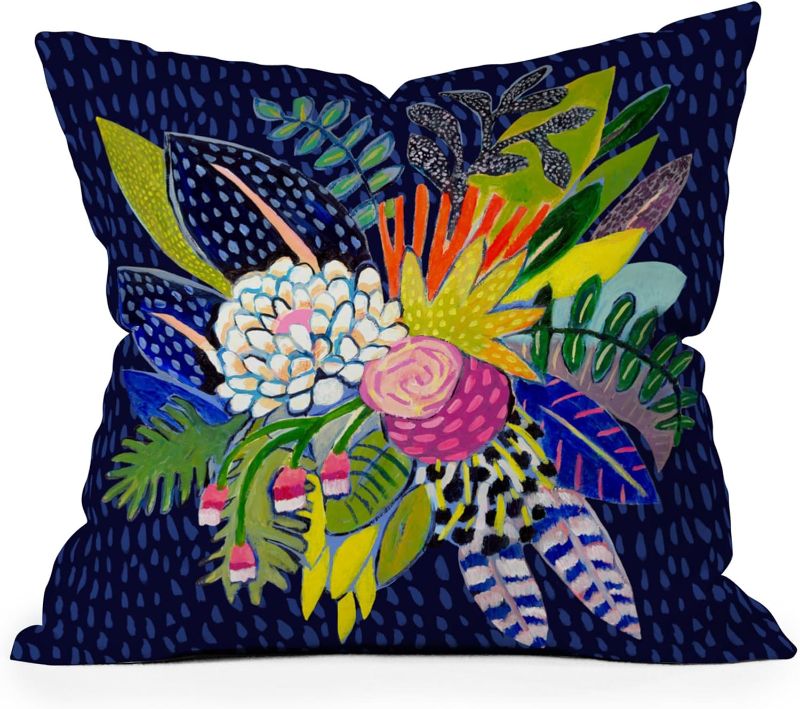 Photo 1 of Society6 Indoor Home Decor by Misha Blaise Design Throw Pillow, 16"x16", Night Glitter