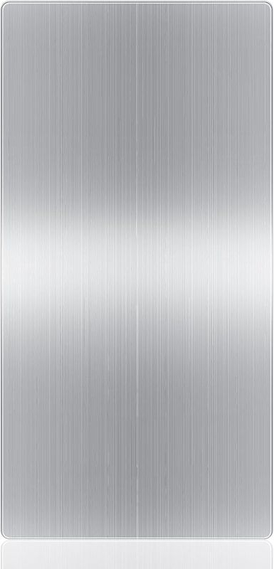 Photo 1 of 32 x 16 Inch Stainless Steel Hand Dryer Wall Splash Guard Metal Wall Panels Backsplash Protector with Ultra Strength Adhesive for Bathroom, Kitchen, Restroom
