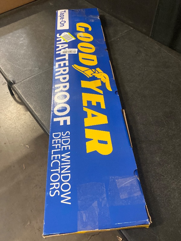 Photo 1 of GOODYEAR Side Window Deflectors for Nissan Rogue 2014-2020, Tape-on Rain Guards, Window Visors, 4 Pieces - GY003121
