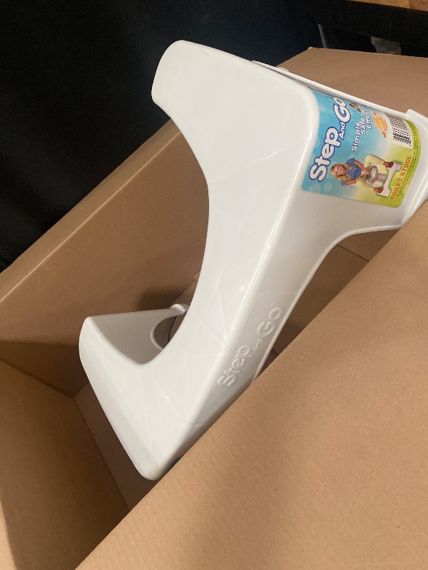 Photo 1 of Step and Go Toilet Stool 7" - Bathroom Squat Stool