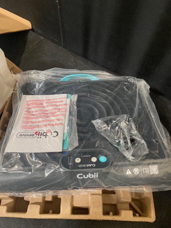 Photo 1 of Cubii Revive - Cordless Portable Foot and Lower Leg Massager Vibration Foot Plate, Ultra-Quiet Vibration for Relaxation, Recovery, Rejuvenation with Customizable Intensity Levels