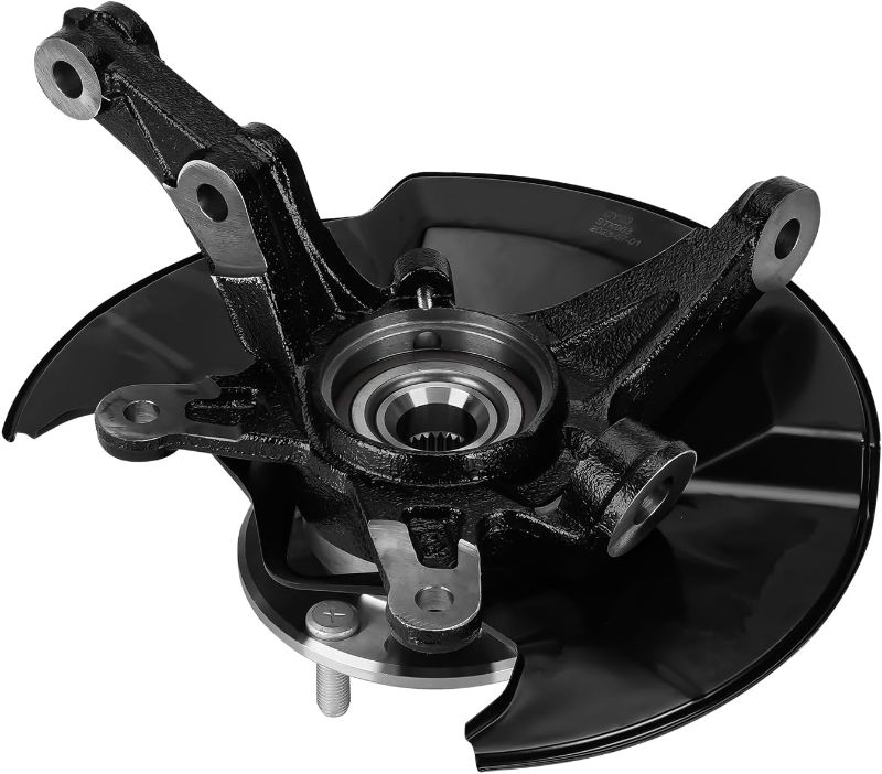 Photo 1 of Front Left Steering Knuckle Wheel Bearing Hub Assembly Fit for 2006 2007 2008 2009 2010 2011 Honda for Civic Replace for # 698451 698-451 44300SNA952 44300TR0951
