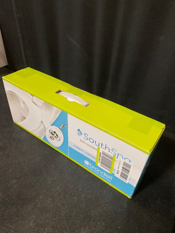 Photo 1 of Brondell Bidet Left Hand Bidet Attachment SouthSpa Dual Nozzle - control panel on left side - Dual Positionable Nozzles for front and rear wash, LH-12