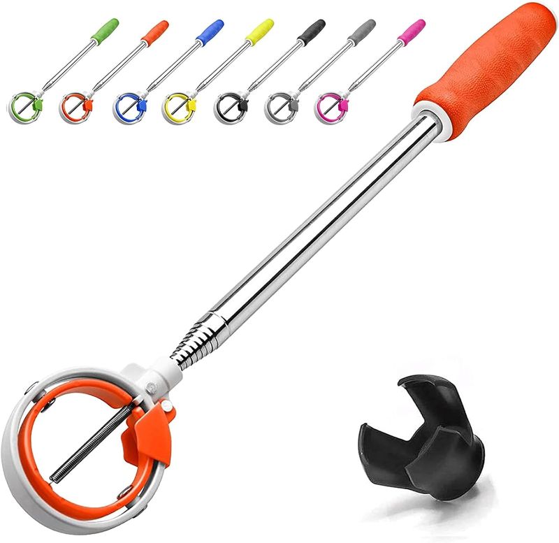 Photo 1 of Golf Ball Retriever, Golf Ball Retrievers Telescopic for Water with Spring Release-Ready Head, Balls Retriever Tool Golf with Locking Clip, Grabber Tool, Golf Accessories Golf Gift for Men
