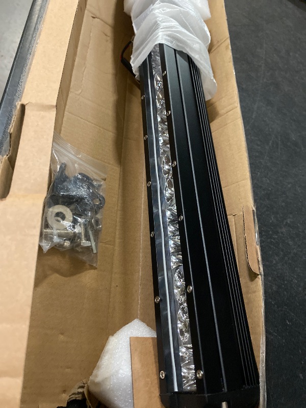 Photo 1 of 40 Inch Light Bar, Lumimotor Slim Single Row LED Light Bar Spot Beam Off Road Light for Truck UTV SUV F150 Bronco Wrangler Ram Silverado, 3 Years Warranty
