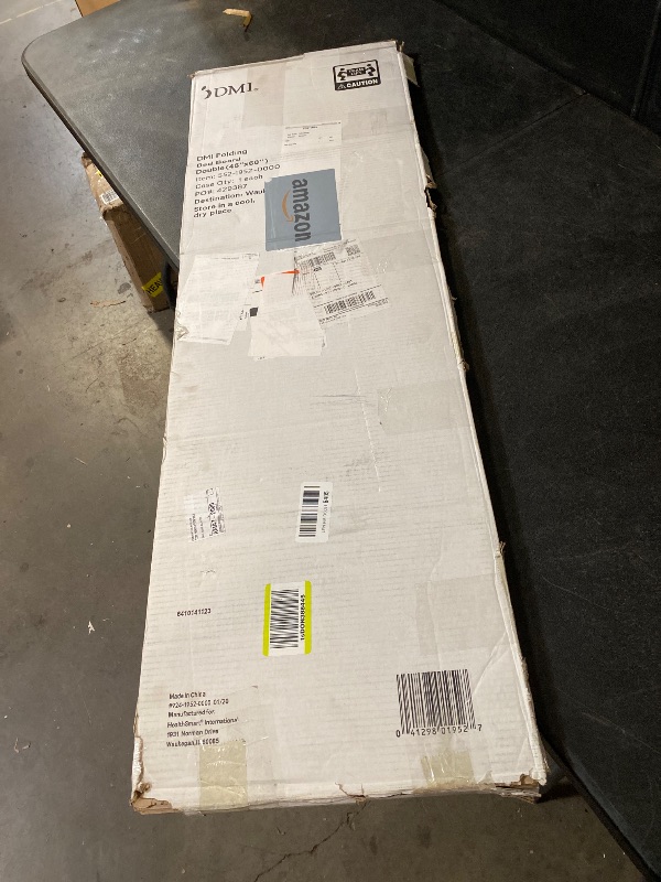 Photo 1 of (Full) DMI Foldable Box Spring, Bunkie Board, Bed Support Slats for Support to Streamline and Minimize the Bed, No Assembly Needed, Full Size, 60 x 48