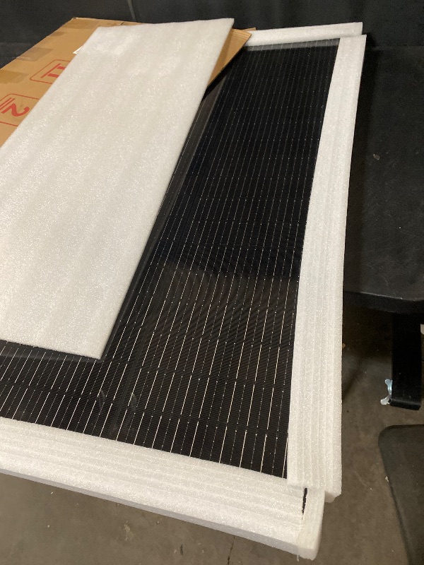 Photo 1 of 18BB 100 Watt Solar Panel, N-Type 12V 100W Solar Panel, 25% High Efficiency Monocrystalline PV Modules for RV, Marine, Rooftop, Farm, Trailer, Home Off-Grid System
