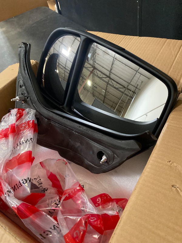 Photo 1 of Driver Left Side Mirror Replacement Power Mirror Without Indicator Fit Ford Transit 150 250 350 from 2015-Onward
