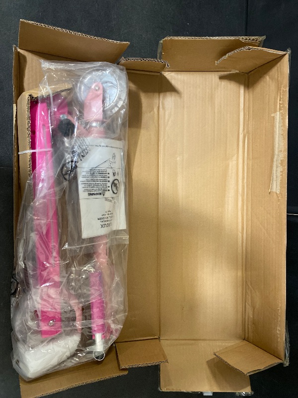 Photo 1 of TONBUX Scooters for Kids 5-7, 2 Wheel Scooters with Cool Light Up Stem, Wheels, and Deck, 3 Level Adjustable Height Kick Scooter, Foldable and Lightweight Scooter for Kids 8-12