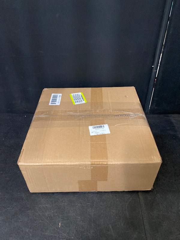 Photo 1 of Clear Acrylic Box with Lid, Clear Acrylic Container Plastic Square Cube Storage Box 13.7x13.7x 4.7 Inch/35X35X12 CM for Candy Pill and Tiny Jewelry