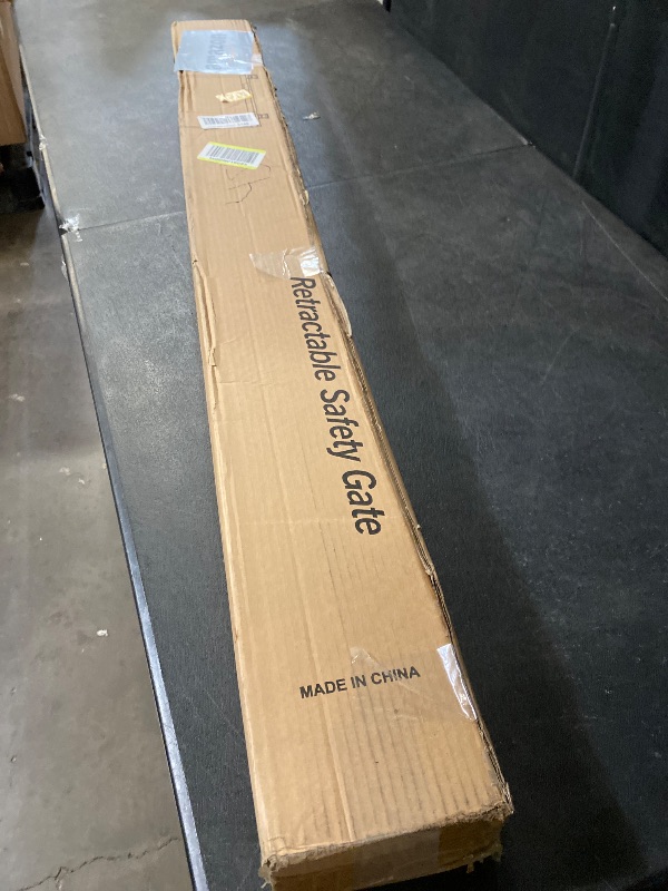 Photo 1 of Upgrade 71" Retractable Baby Gates with Reinforced Strip Design to Prevent Crawling Through, 48" Tall Retractable Gate for Baby and Pet, 6 FT Baby Gates for Stairs, Doorways, Hallways
