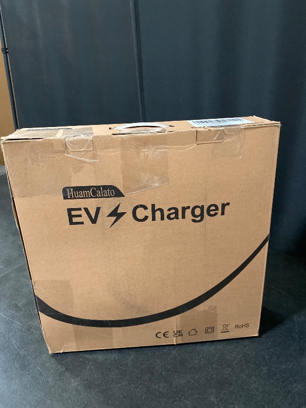 Photo 1 of Tesla Model Y/3/S/X Portable EV Charger Level 2, 32Amp, 90-260V, 7KW, Charging Cable with NEMA 10-30 Male Plug Home Charging, Ev Charge Station Charge Gun, with Cable and Connector
