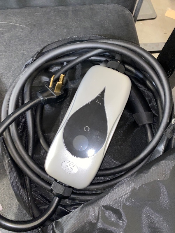 Photo 1 of Tesla Model Y/3/S/X Portable EV Charger Level 2, 32Amp, 90-260V, 7KW, Charging Cable with NEMA 10-30 Male Plug Home Charging, Ev Charge Station Charge Gun, with Cable and Connector

