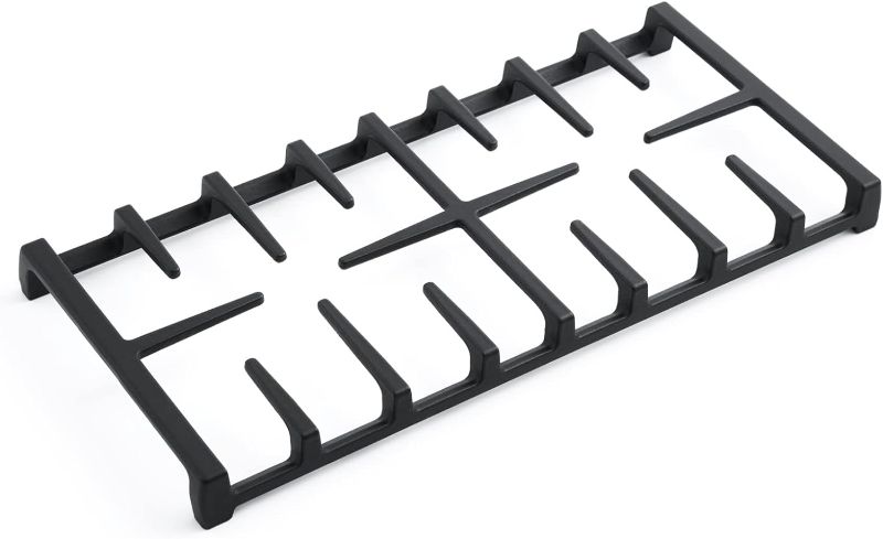 Photo 1 of WB31X27150 Stove Grate Replacement for GE Stove Parts 19.3’’ x 9.1'' JXGRATE1 WB31X24737 Center Grate for General Electric Gas Range Parts Surface Burner Grate GE Cast Iron Rack 1 Pack

