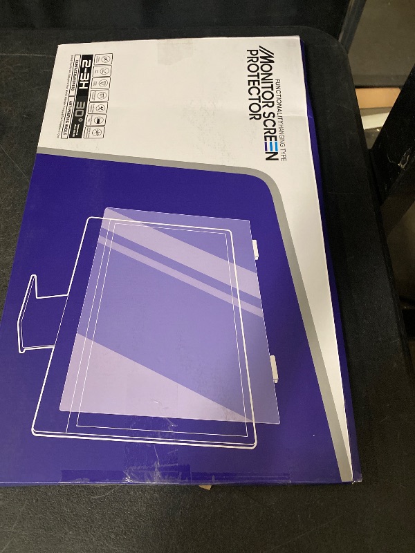 Photo 1 of Magnetic Computer Privacy Screen Filter 24 Inch for Frameless Monitor Thin Bezel 16:9 Widescreen, Hanging Removable Anti Blue Light Privacy Shield Protector Eye Protection
