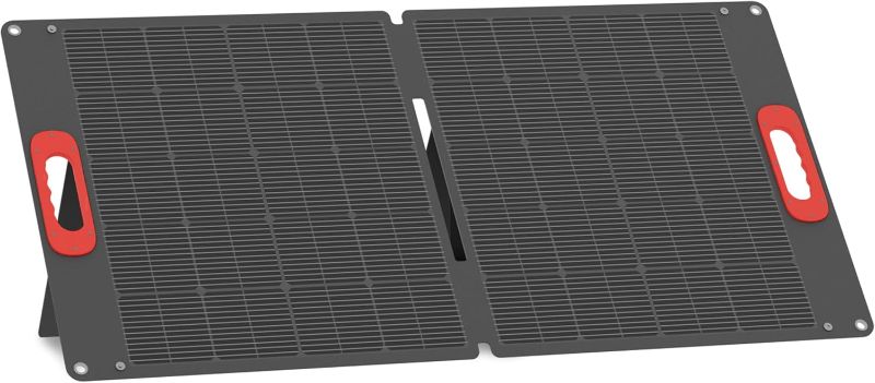 Photo 1 of ExpertPower PowerWray FS100 100W Portable Foldable Solar Panel, High-Efficiency Monocrystalline, ETFE Coating, IP67 Waterproof, MC4 Connector, for Jackery Bluetti Anker Power Stations, Camping, RV
