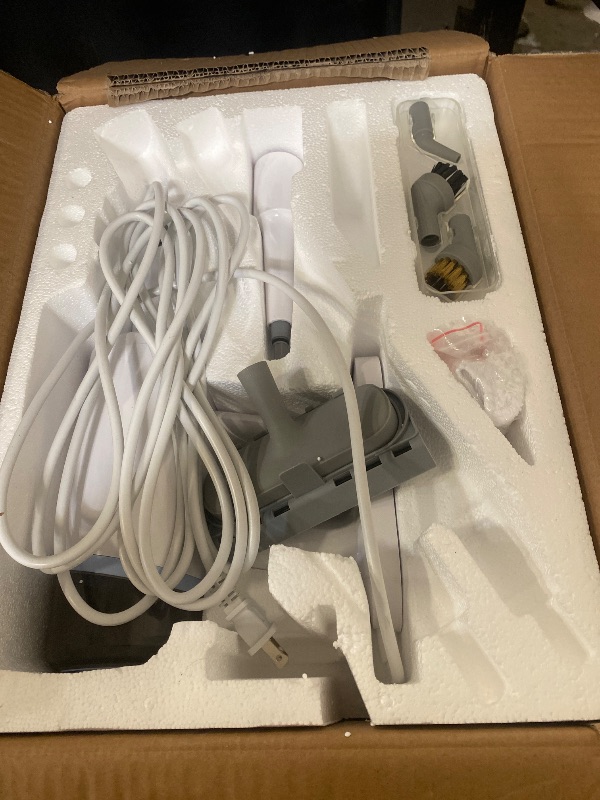 Photo 1 of Steam Mop with Detachable Handheld Steamer Suitable for Hardwood, Tile, Laminate and All Floors, Powerful Steam Cleaner with Multipurpose Attachments Perfect for Other Home Cleaning