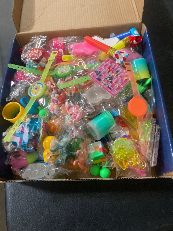 Photo 1 of 300 PCS Party Favor for Kids Goodie Bags Stuffers, Prize Box Toys for Kids Classroom Bulk, Small Fidget Toys Pinata Fillers, Treasure Chest for Students Rewards, Carnival Prizes, Birthday Gifts