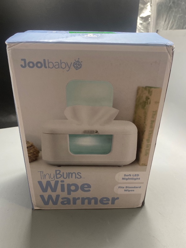 Photo 1 of TinyBums Baby Wipe Warmer & Dispenser with LED Changing Light & On/Off Switch - Jool Baby