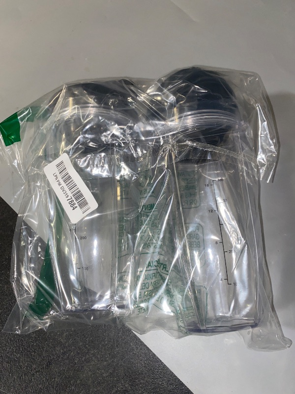 Photo 1 of 24oz Replacement Cup with Sip and Seal Lid for Nutri Ninja Blender BL642 BL450 BL456 BL480 BL482 BL640 BL682 BN401 BN751 BN801 Foodi SS401 SS101 SS351 SS151 Ninja Blender Auto IQ Blade (2-Pack)
