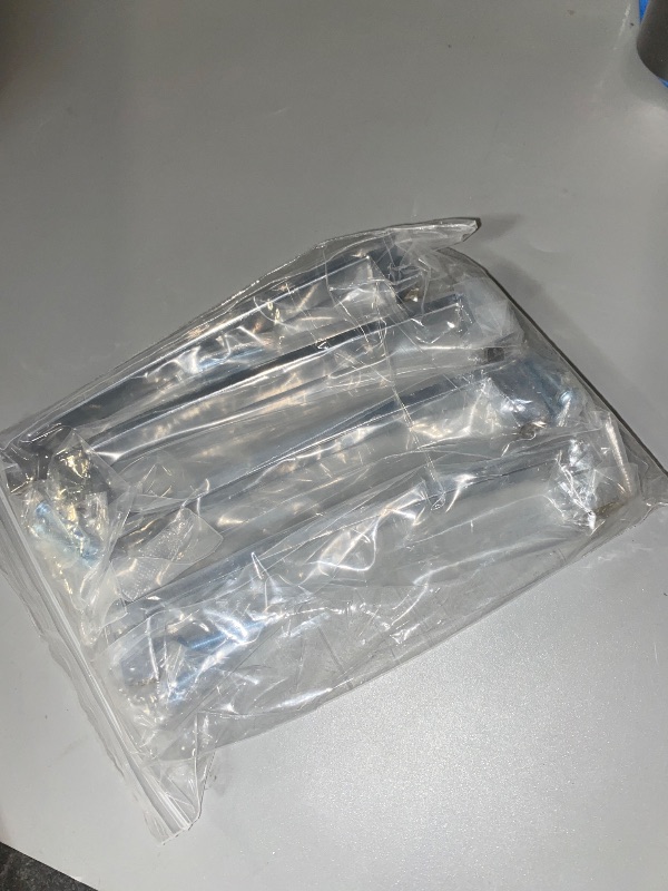 Photo 1 of uxcell Cabinet Pulls Drawer Handles 128mm Hole Centers Alloy Crystal with Screws 4Pcs