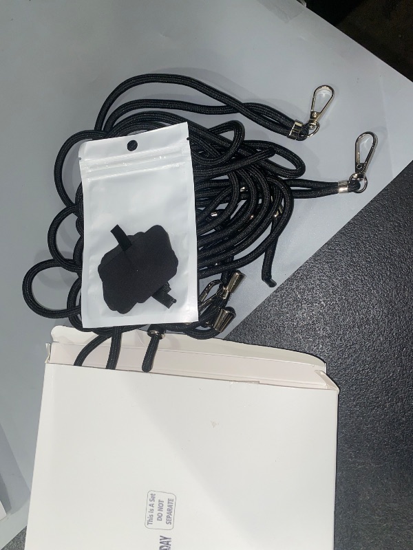 Photo 1 of Weewooday 4 Pcs Universal Cell Phone Lanyard Around The Neck Phone Strap Crossbody with Patch for Most Mobile(Black)