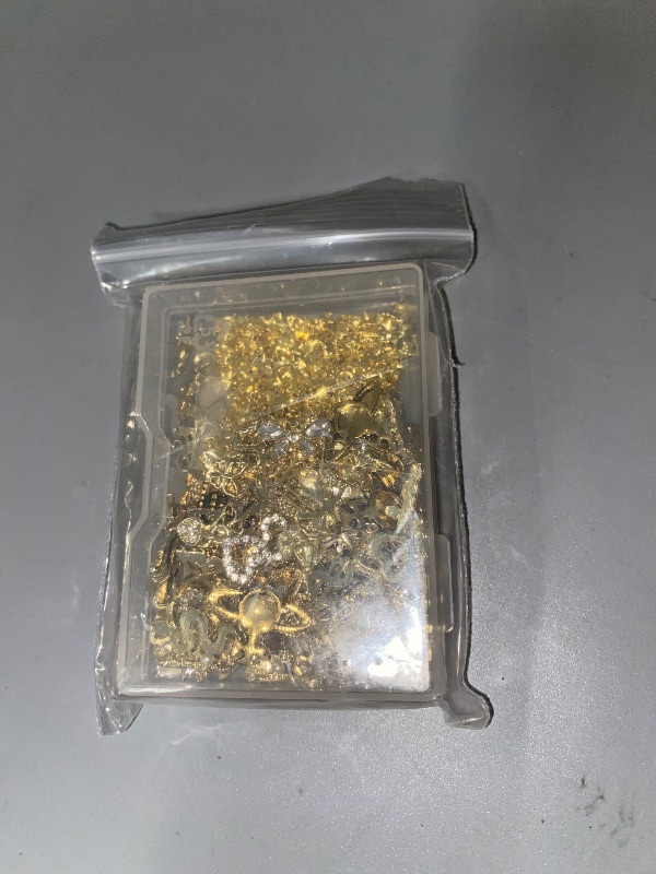 Photo 1 of 320 Pcs 3D Gold Nail Charms, Cross Snake Star Heart Dangle Nail Gems Charms, Bow Planet Dollar Butterfy Nail Gems for Alloy Nails, Rivet Nail Charms Rhinestones for Nails Art DIY Design
