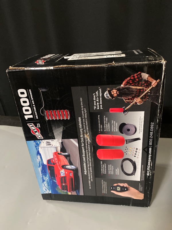 Photo 1 of Air Lift 81560 AIR Lift 1000 Series Rear Air Spring Kit