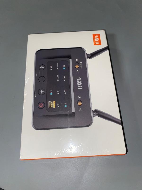 Photo 1 of 1Mii B03Pro Bluetooth 5.3 Transmitter Receiver for Home Stereo TV, HiFi Wireless Audio Adapter with Audiophile DAC & AptX HD/Low Latency, Long Range, Optical RCA AUX 3.5mm Outputs/Inputs