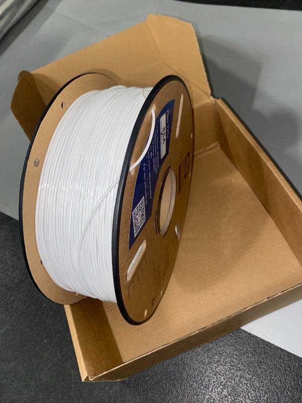 Photo 1 of Siraya Tech Flex TPU Filament - 85A Shore, ISO 10993, High Flexibility & Toughness, High Flow & Speed, Easy to Print, Moisture-Resistant Aluminum Bag - Ideal for Footwear, Protective Gear (White, 1kg)