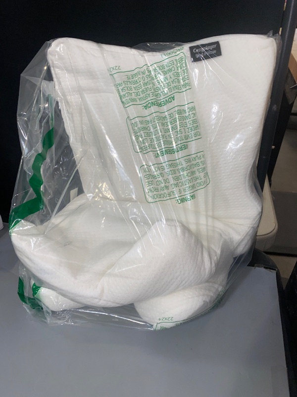 Photo 1 of Effective Pain Relief Cervical Neck Pillow for Sleeping, Ergonomic Cooling Side Sleeper Pillow for Neck Support, Odorless Orthopedic Contour Memory Foam Pillows, Bed Pillow for Back Stomach Sleeper