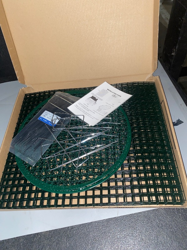 Photo 1 of succulentlovers 4 Packs 13"x 16" Wire Plant Protector from Animals, Plant Protector Cages with Detachable Covers & Zip Ties & Stakes, Chicken Wire Plant Covers for Flower and Vegetables Protection