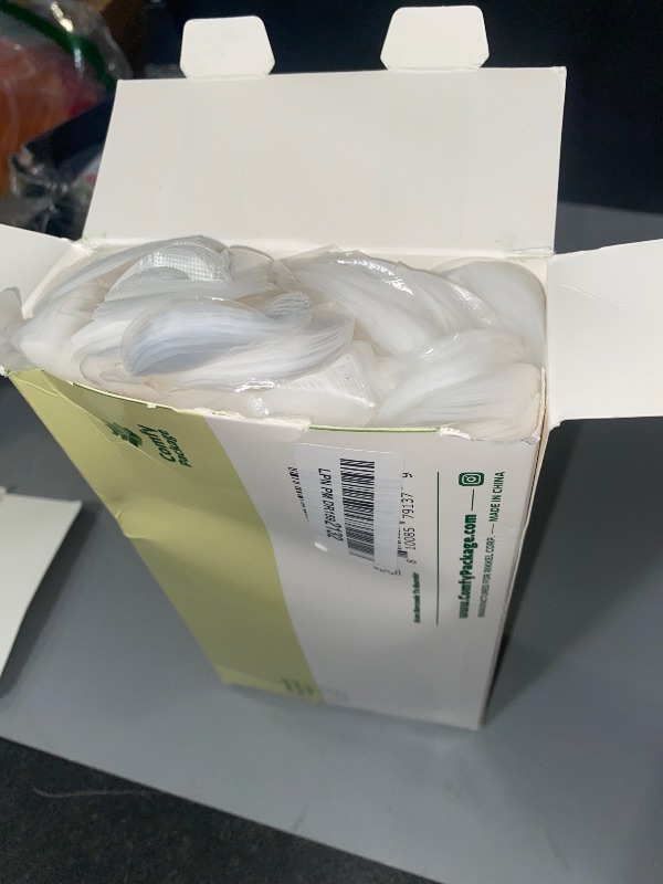 Photo 1 of Comfy Package [500 Count Disposable Poly Plastic Gloves for Cooking, Food Prep, and Food Service, Latex & Powder Free - One Size Fits Most