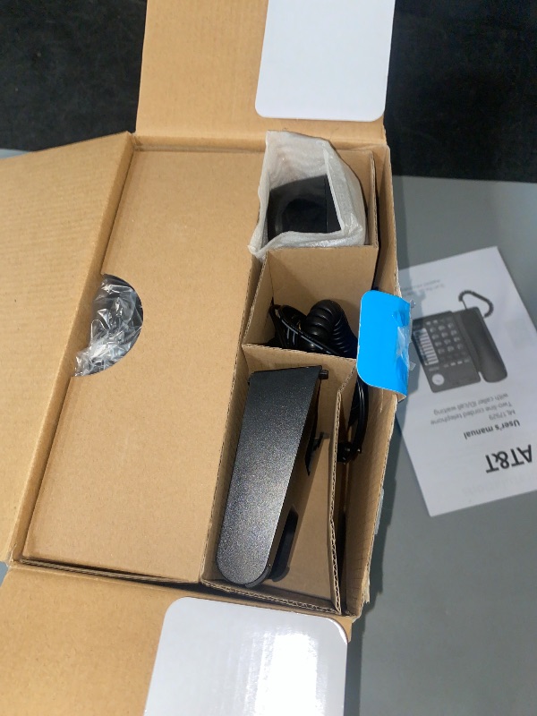 Photo 1 of AT&T ML17929 2-Line Corded Telephone, Black