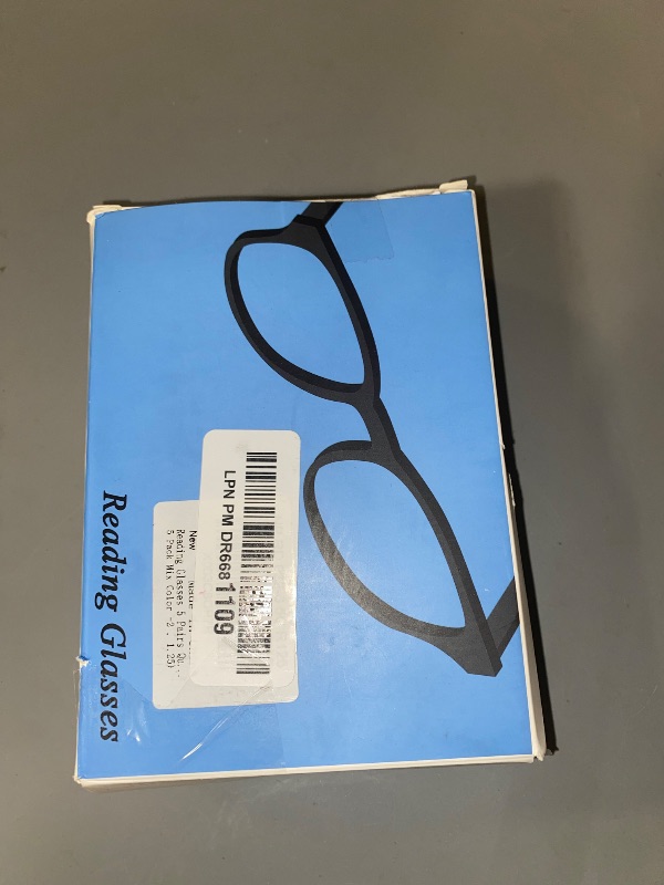 Photo 1 of NORPERWIS Reading Glasses 5 Pairs Quality Readers Spring Hinge Glasses for Reading for Men and Women (5 Pack Mix Color -2, 1.25)