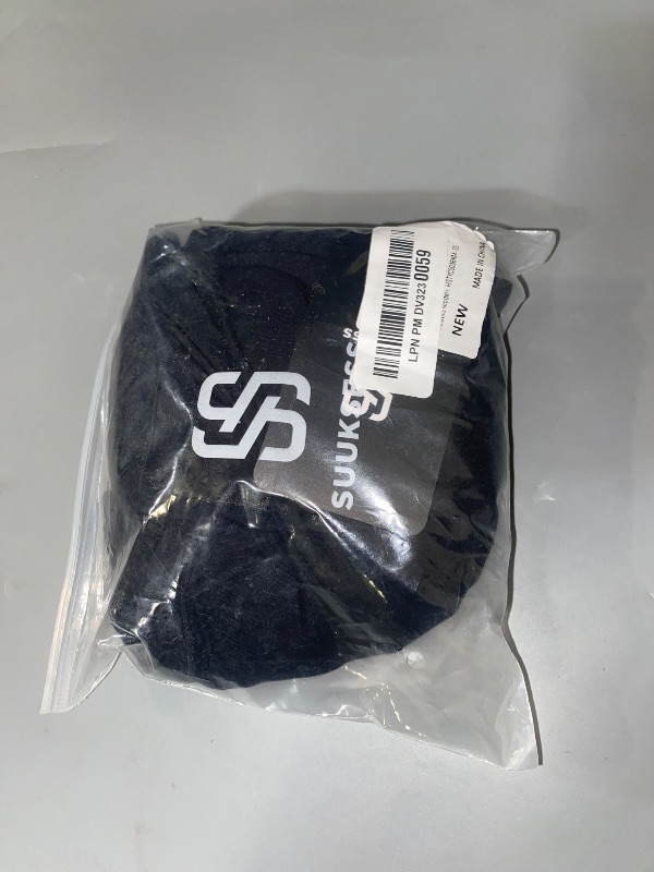 Photo 1 of Medium- SUUKSESS Women Double Lined Fitted Basic Tee Shirts Crew Neck Long Sleeve Going Out Crop Tops (Jet Black, M)