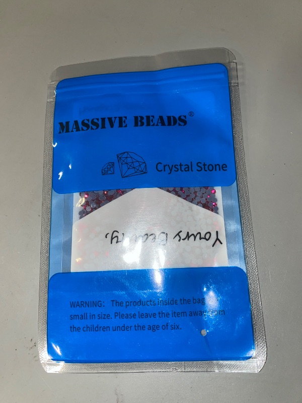 Photo 1 of 3000 Pieces Hot Fix 3MM Glass Flatback Rhinestones HotFix Round Crystal Gems (Rose Pink, SS10)