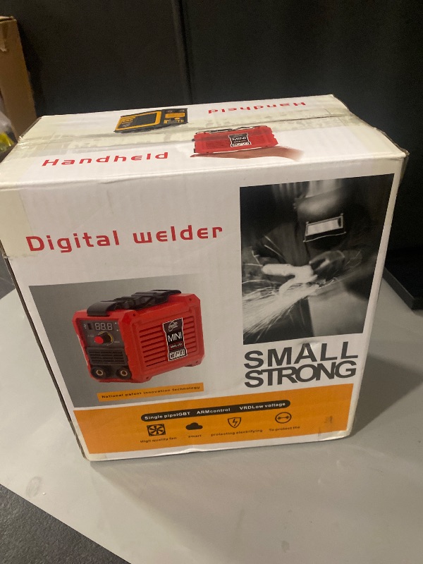 Photo 1 of Welding Machine, Upgraded MMA-250A 110V Welder Machine,Portable Stick Welder IGBT Digital Display LCD,Home DIY Arc Welder,Hot Start Arc Force Anti-stick Mini Welder